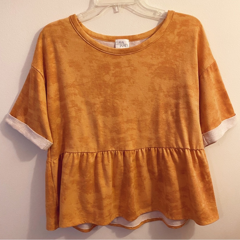 Ava James Peplum top